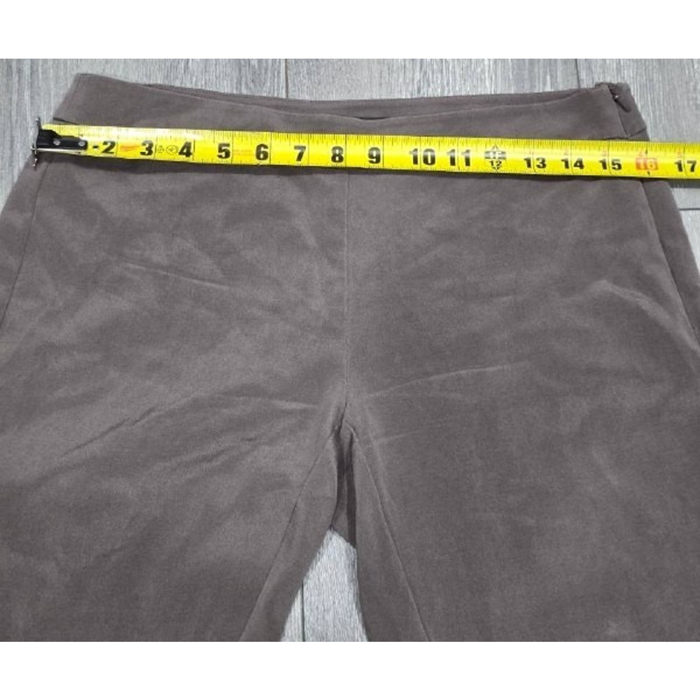 Elieen Fisher women pull on slim-fit ankle pants Brown Sz 6 A005202 - Picture 6 of 14